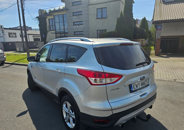 Ford Kuga cena 48900 przebieg: 207000, rok produkcji 2013 z Warszawa małe 436